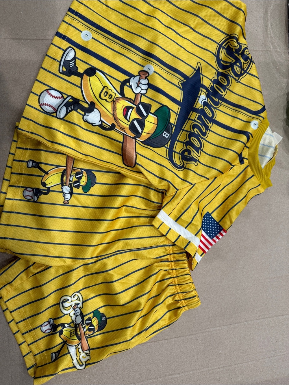 Kids Bananas Outfit Set